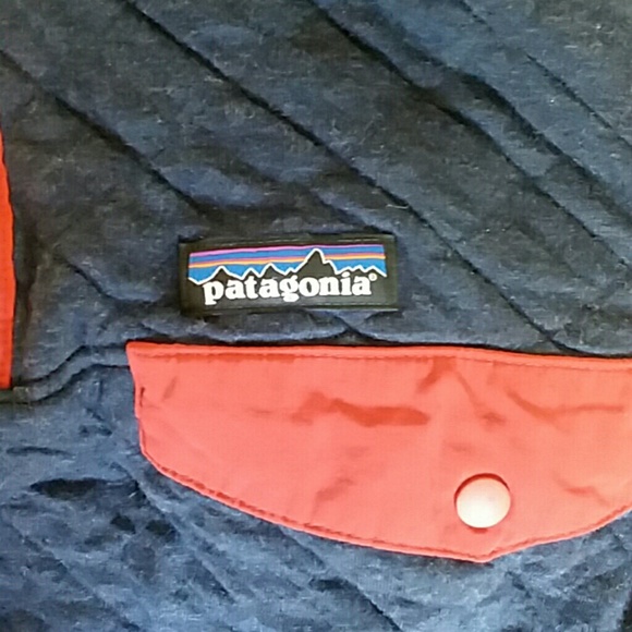 Patagonia Blue cotton quilt snap-t pullover - Picture 5 of 9